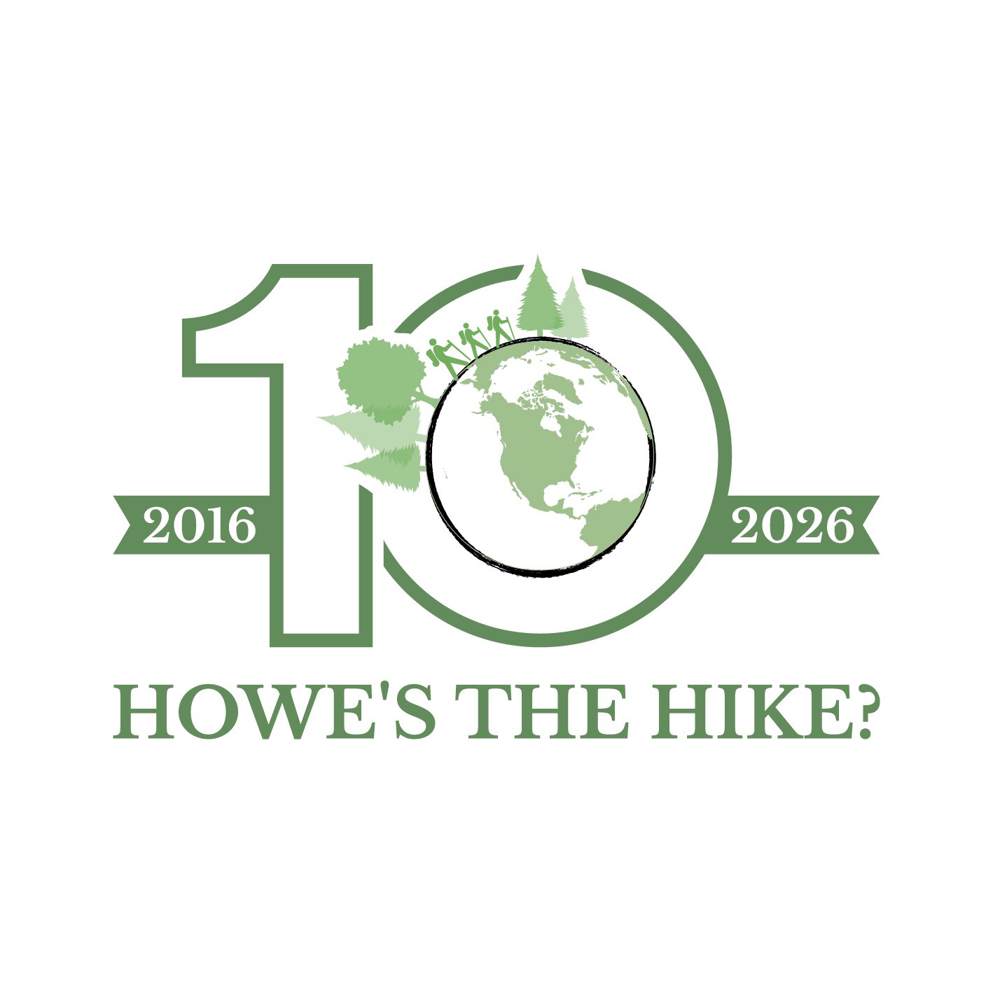 Howe's the Hike? Logo